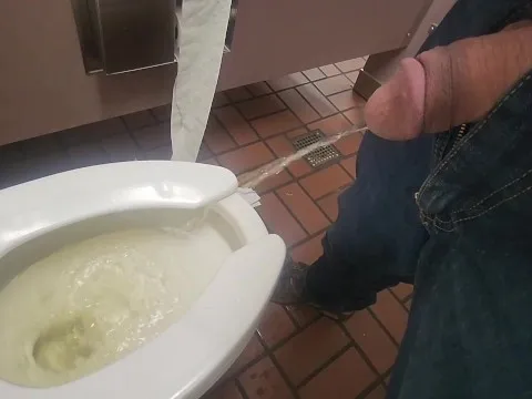 Madpisser takes a big dong nearly public
