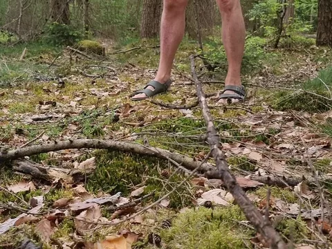 Uncover in the Wood Cumshot