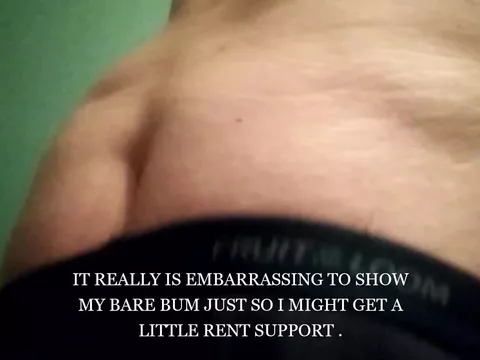 SHOWING ASS On touching LANDLORD