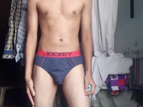 Indian twink in lingerie
